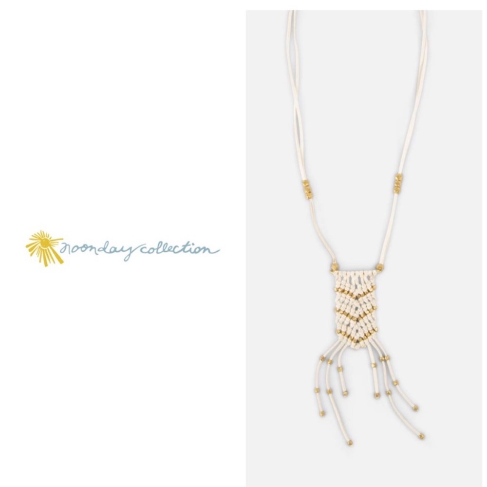 Noonday Collection White Sands necklace